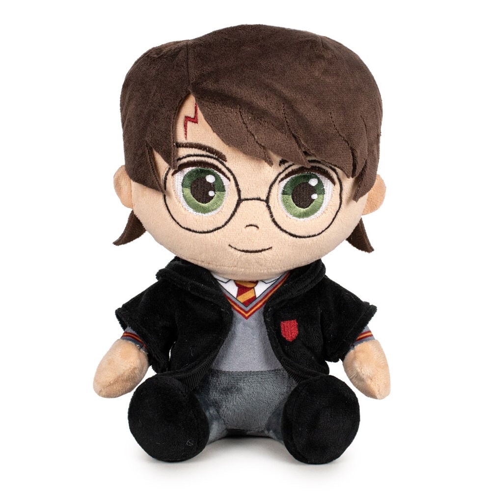 Peluche de Harry Potter Harry con gafas y túnica negra