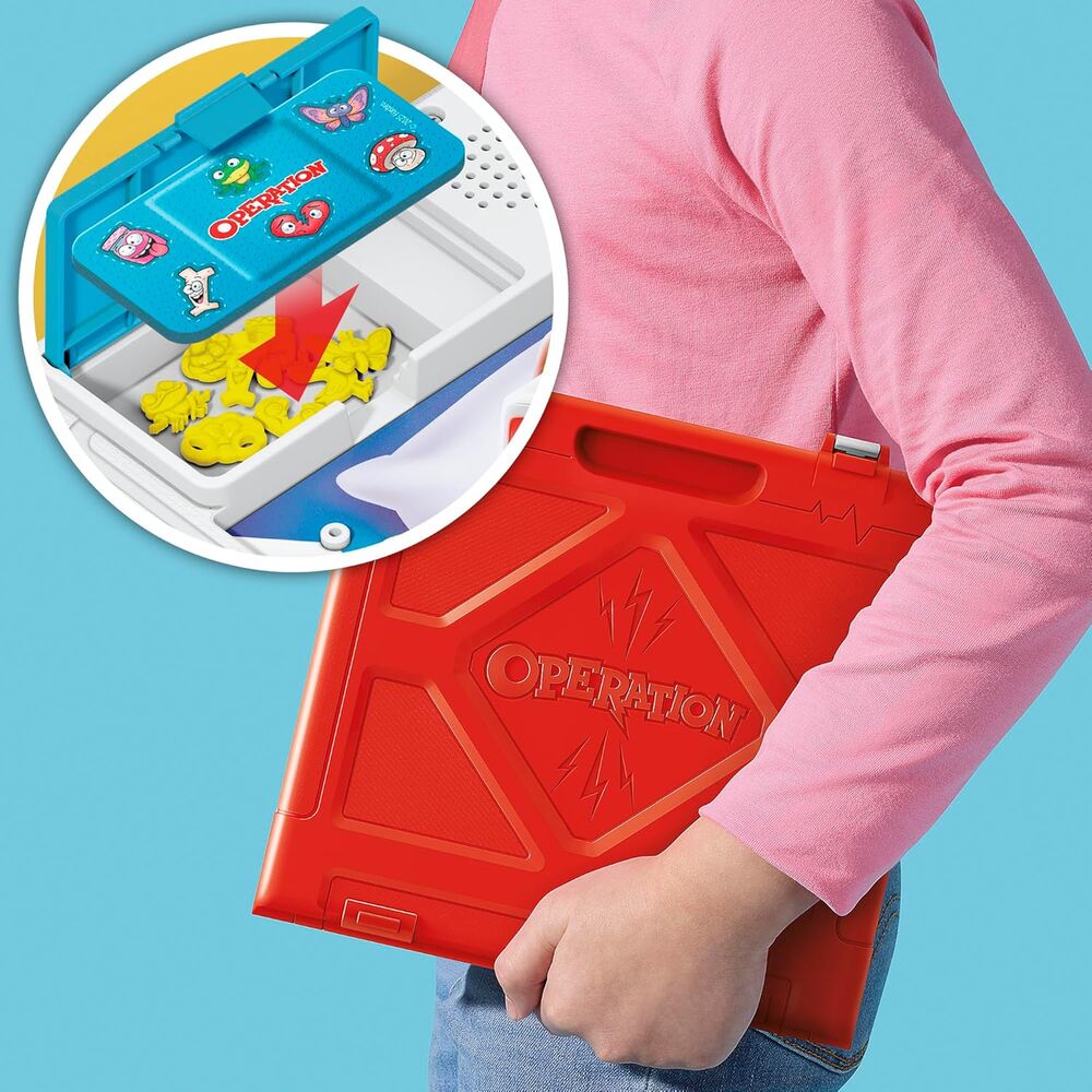 Juego Operación de Hasbro en forma de maletín médico con Sam - 4