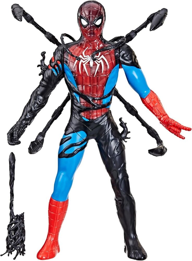 Figura Spider-Man Venom de 27 cm con diseño de simbionte y accesorios - 4