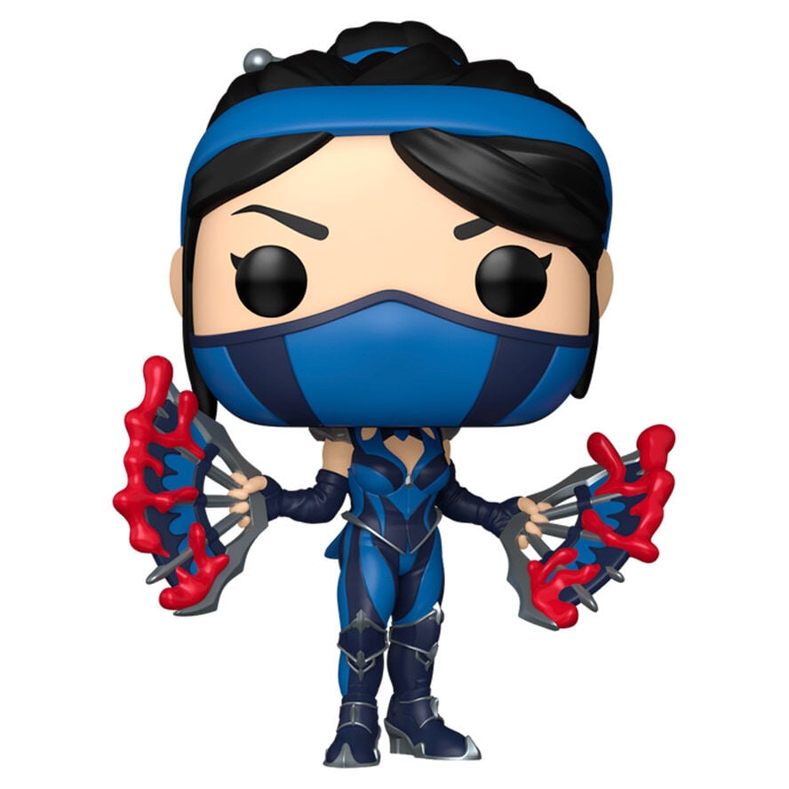 Figura Funko POP! de Kitana de Mortal Kombat 11 con abanicos