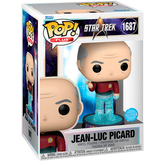 Figura Funko POP Plus de Jean-Luc Picard de Star Trek con uniforme de la Flota Estelar - 2