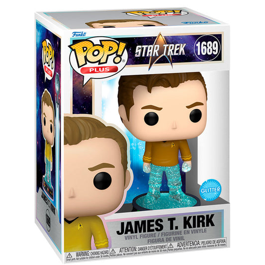 Figura Funko POP! Plus de James T. Kirk de Star Trek con uniforme dorado - 2