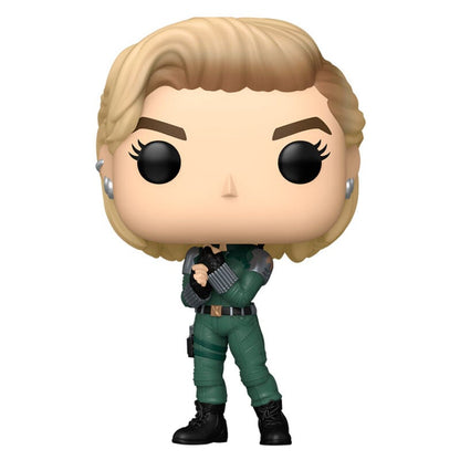 Figura Funko POP! de Yelena Belova con uniforme verde