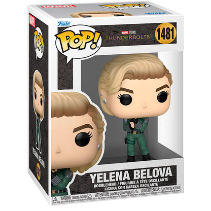 Figura Funko POP! de Yelena Belova con uniforme verde - 2