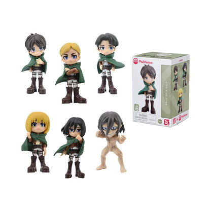 Figuras sorpresa de Attack on Titan de YUME TOYS en varios diseños