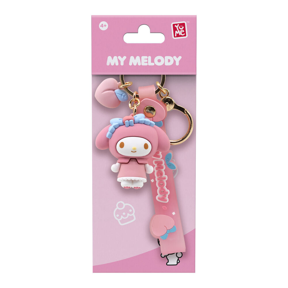 Llavero figura Hello Kitty and Friends surtido con Hello Kitty, Kuromi, My Melody y Pompompurin - 3