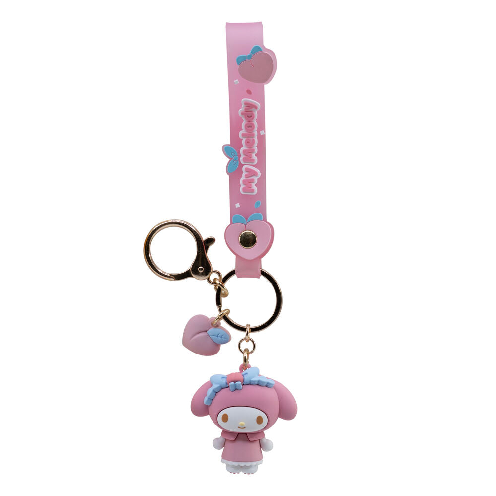 Llavero figura Hello Kitty and Friends surtido con Hello Kitty, Kuromi, My Melody y Pompompurin - 12