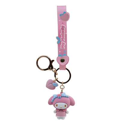 Llavero figura Hello Kitty and Friends surtido con Hello Kitty, Kuromi, My Melody y Pompompurin - 12