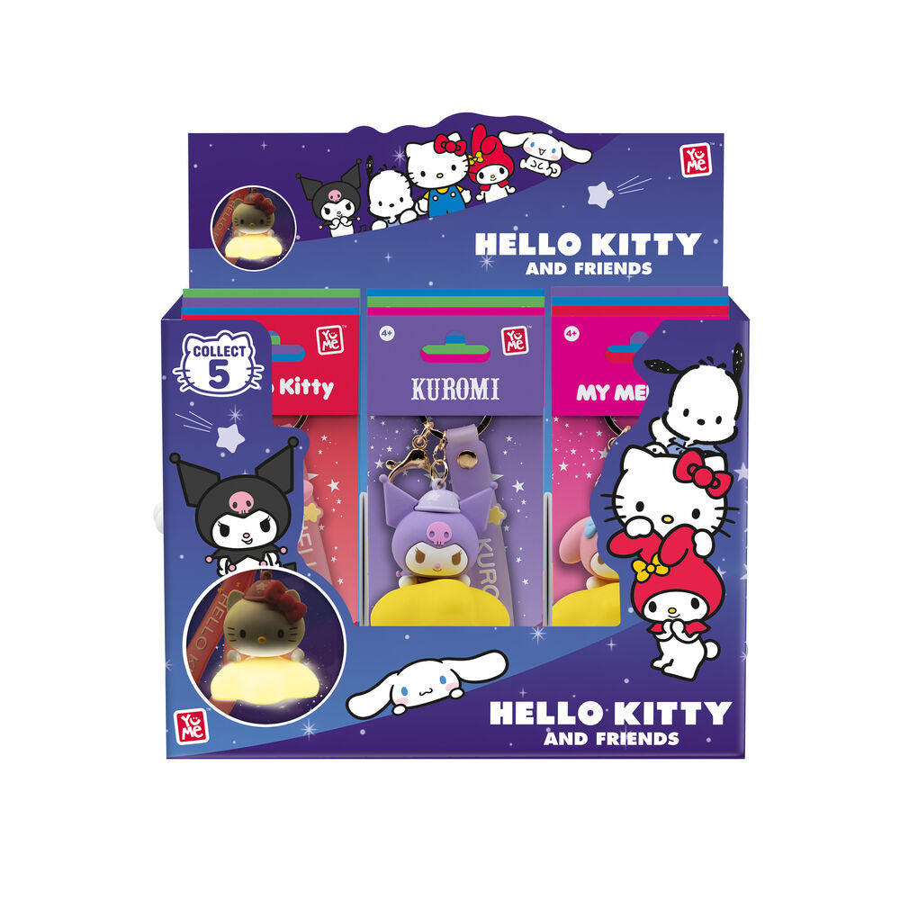 Llavero con luz Hello Kitty and Friends surtido - 17