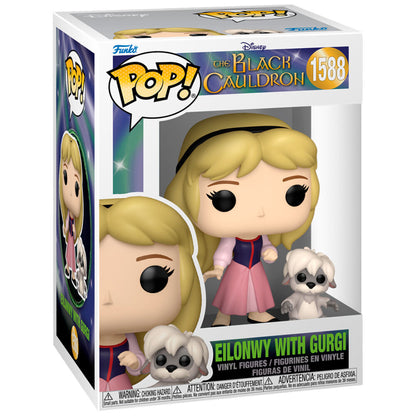 Figura Funko POP de Eilonwy con Gurgi de Disney El Caldero Negro - 2