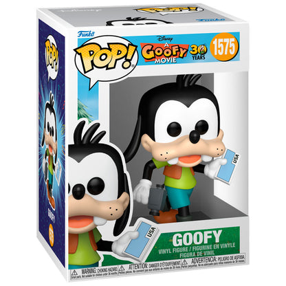 Figura Funko POP! de Goofy de A Goofy Movie con maleta - 2