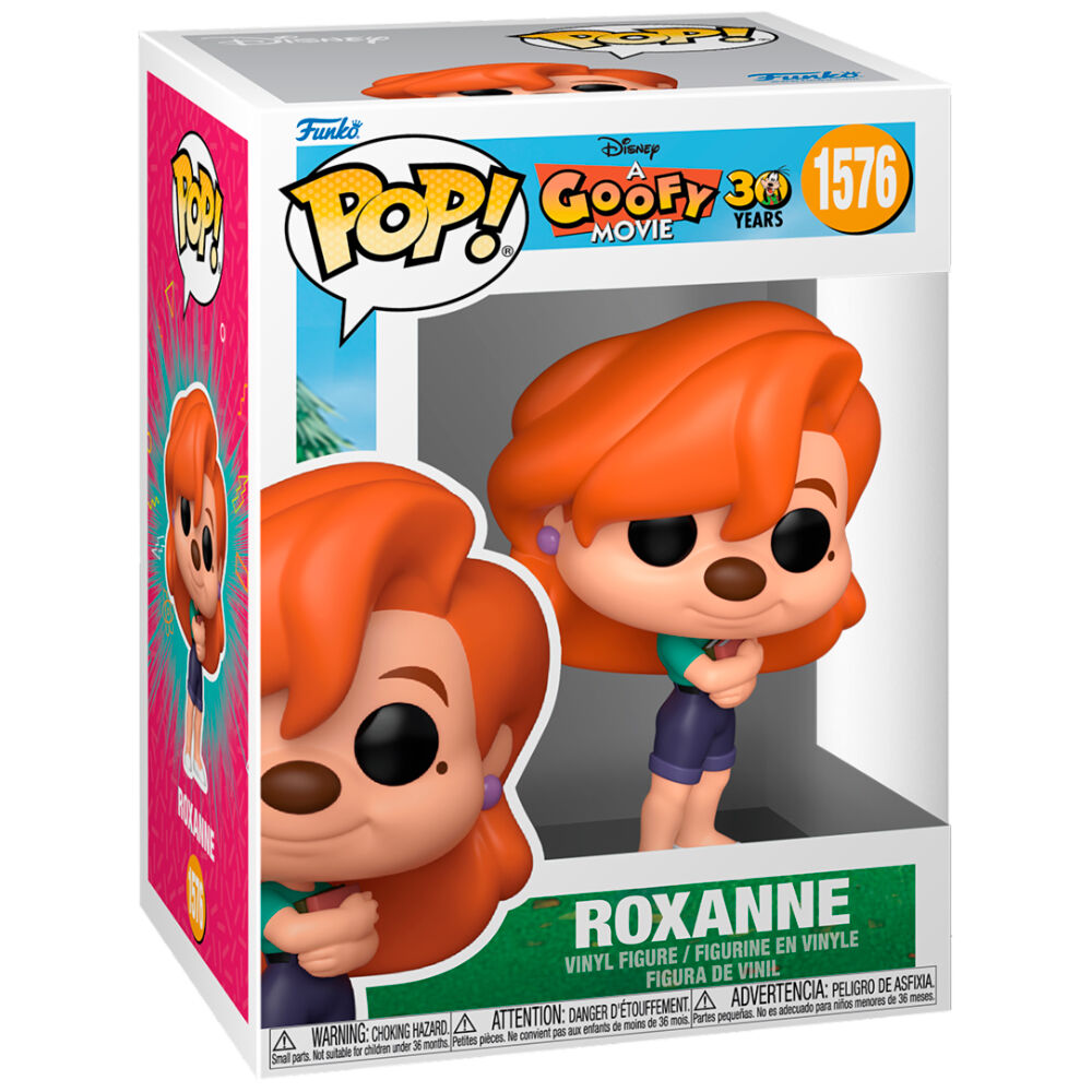 Figura Funko POP de Roxanne de A Goofy Movie con cabello naranja - 2