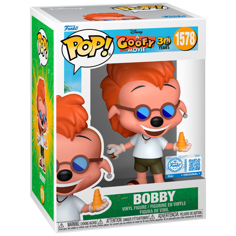 Figura Funko POP! de Bobby de A Goofy Movie con gafas - 2