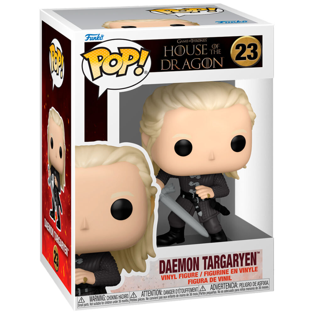 Figura Funko POP! de Daemon Targaryen con espada - 2