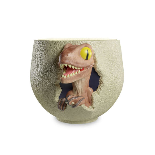 Bowl 3D de cerámica Jurassic Park con dinosaurio en relieve