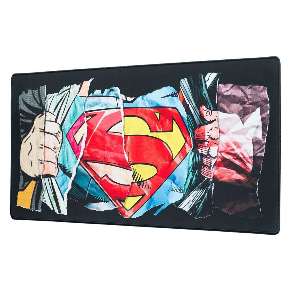 Alfombrilla gaming de Superman DC Comics con emblema central