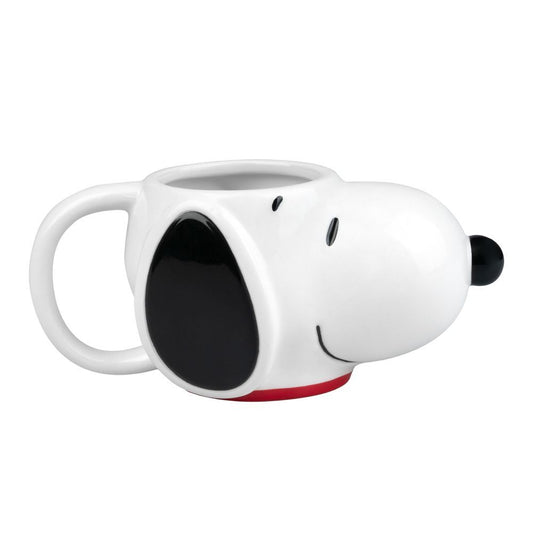 Taza 3D blanca con forma de Snoopy - 2