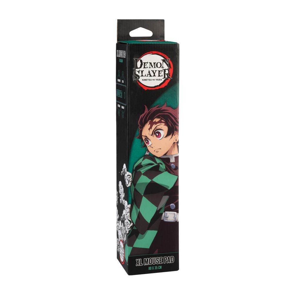 Alfombrilla gaming Demon Slayer con Tanjiro, Nezuko, Zenitsu e Inosuke - 3
