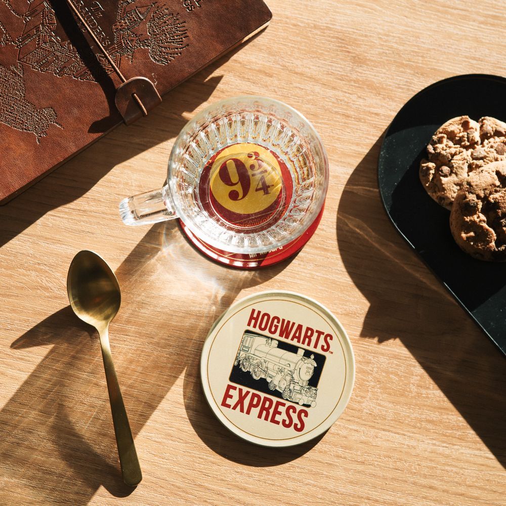 Set de 2 posavasos Harry Potter Hogwarts Express y Plataforma 9 3/4 - 3