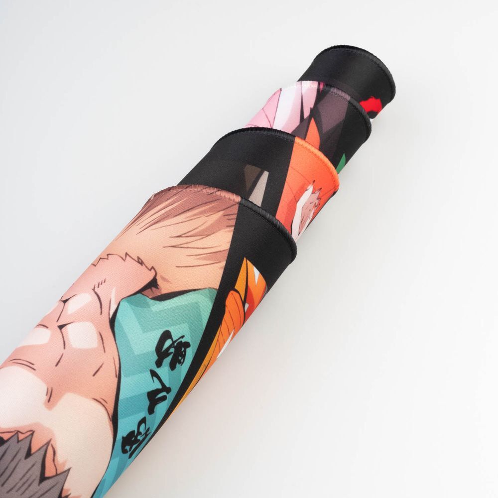 Alfombrilla gaming Demon Slayer con Tanjiro, Nezuko, Zenitsu e Inosuke - 5