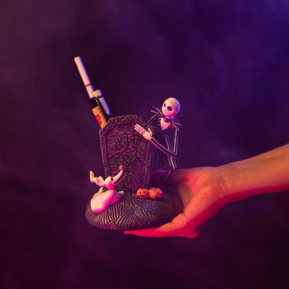 Portalápices de cerámica de Pesadilla Antes de Navidad con Jack Skellington y Zero - 6