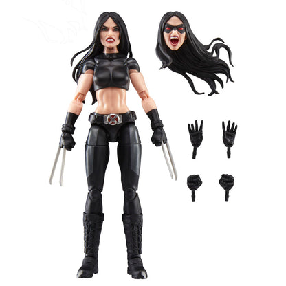 Figuras articuladas Marvel Legends de X-23 y Warpath - 5