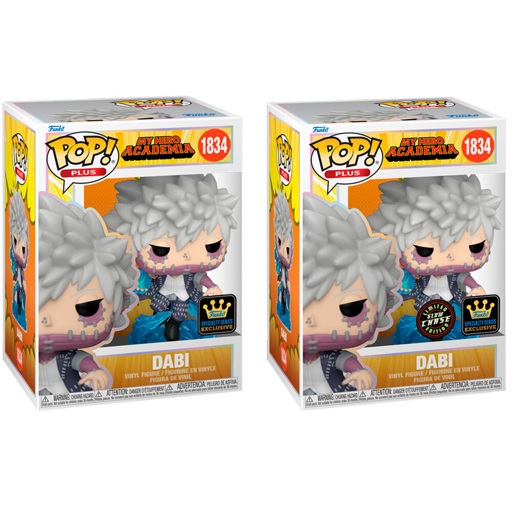 Figura Funko POP de Dabi de My Hero Academia en caja Chase Exclusive
