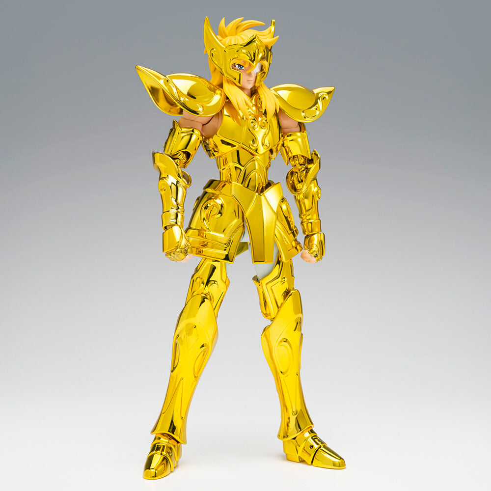 Figura Aquarius Hyoga EX con armadura dorada de Saint Seiya