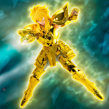 Figura Aquarius Hyoga EX con armadura dorada de Saint Seiya - 3