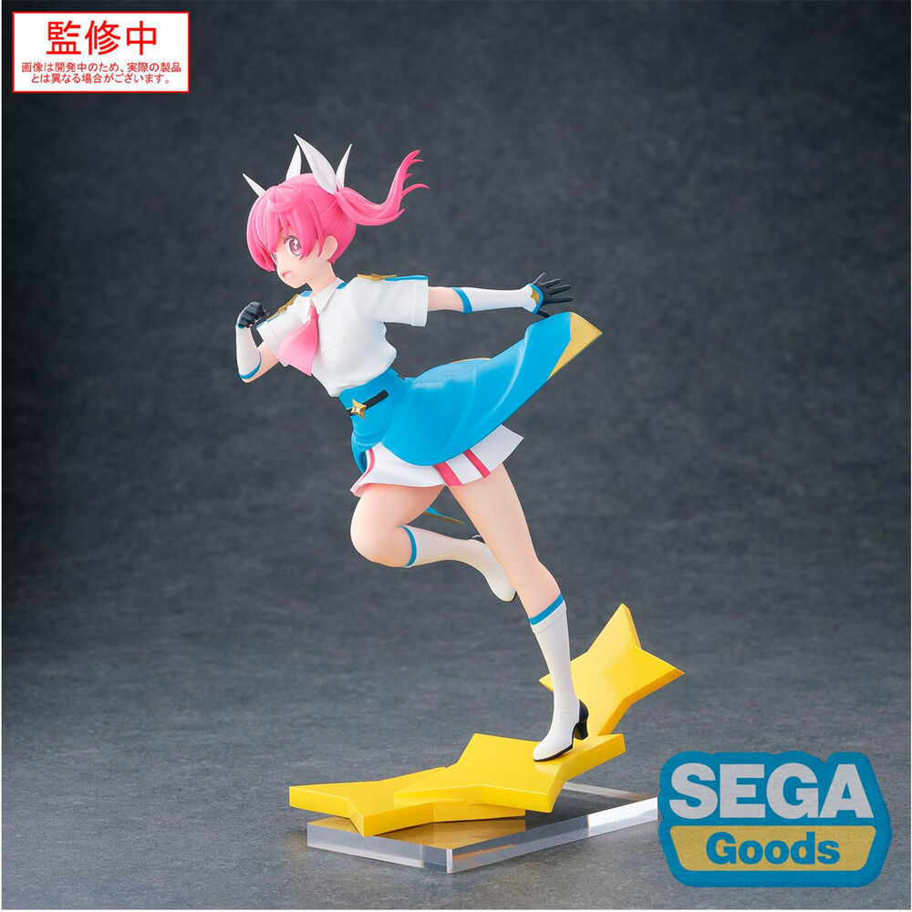 Figura Luminasta de Kana Sakuragi con cabello rosa y base amarilla estrellada - 2