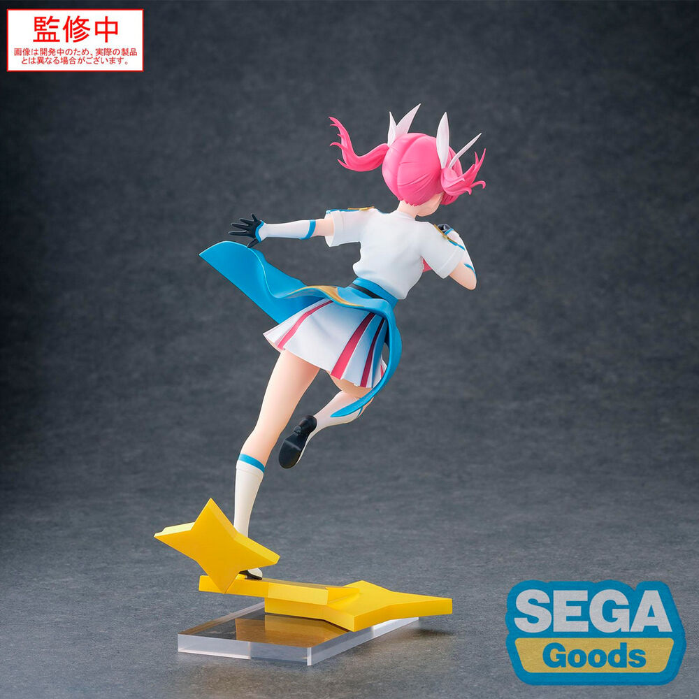 Figura Luminasta de Kana Sakuragi con cabello rosa y base amarilla estrellada - 3