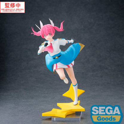 Figura Luminasta de Kana Sakuragi con cabello rosa y base amarilla estrellada - 4