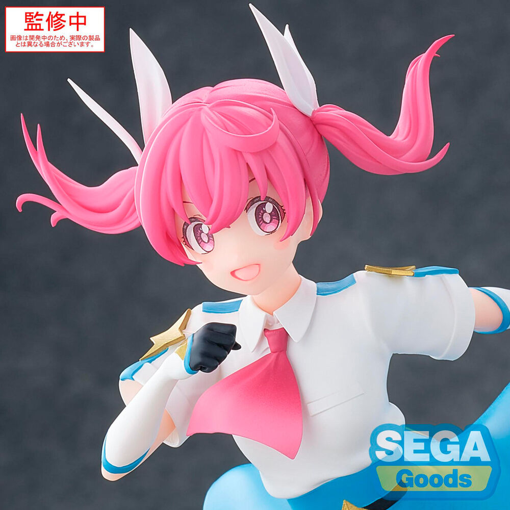 Figura Luminasta de Kana Sakuragi con cabello rosa y base amarilla estrellada - 5