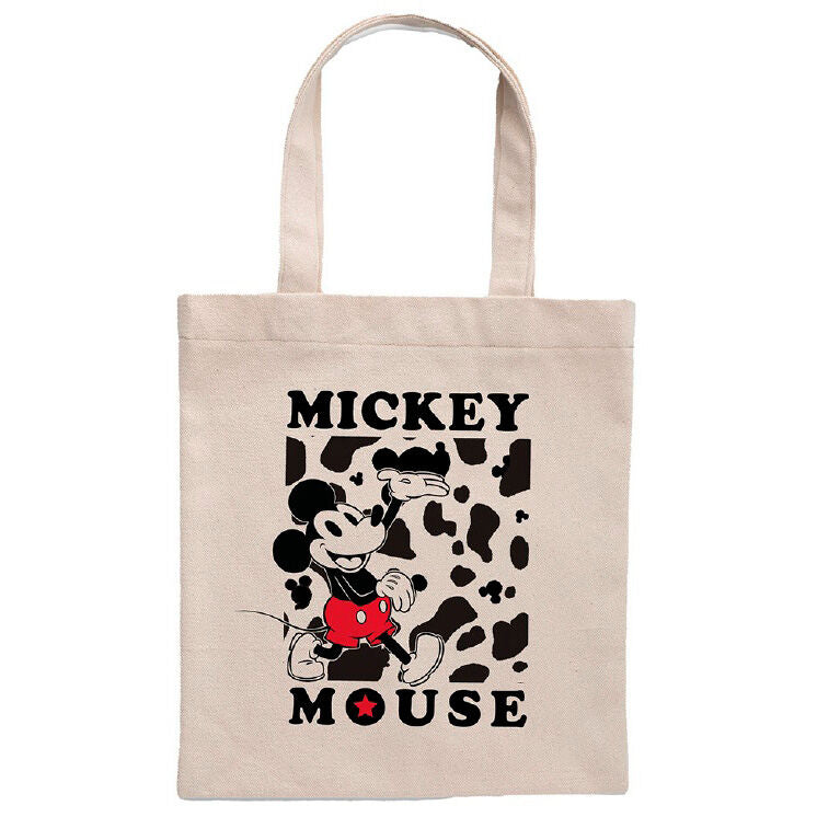Bolsa tote de algodón con diseño de Mickey Mouse Disney
