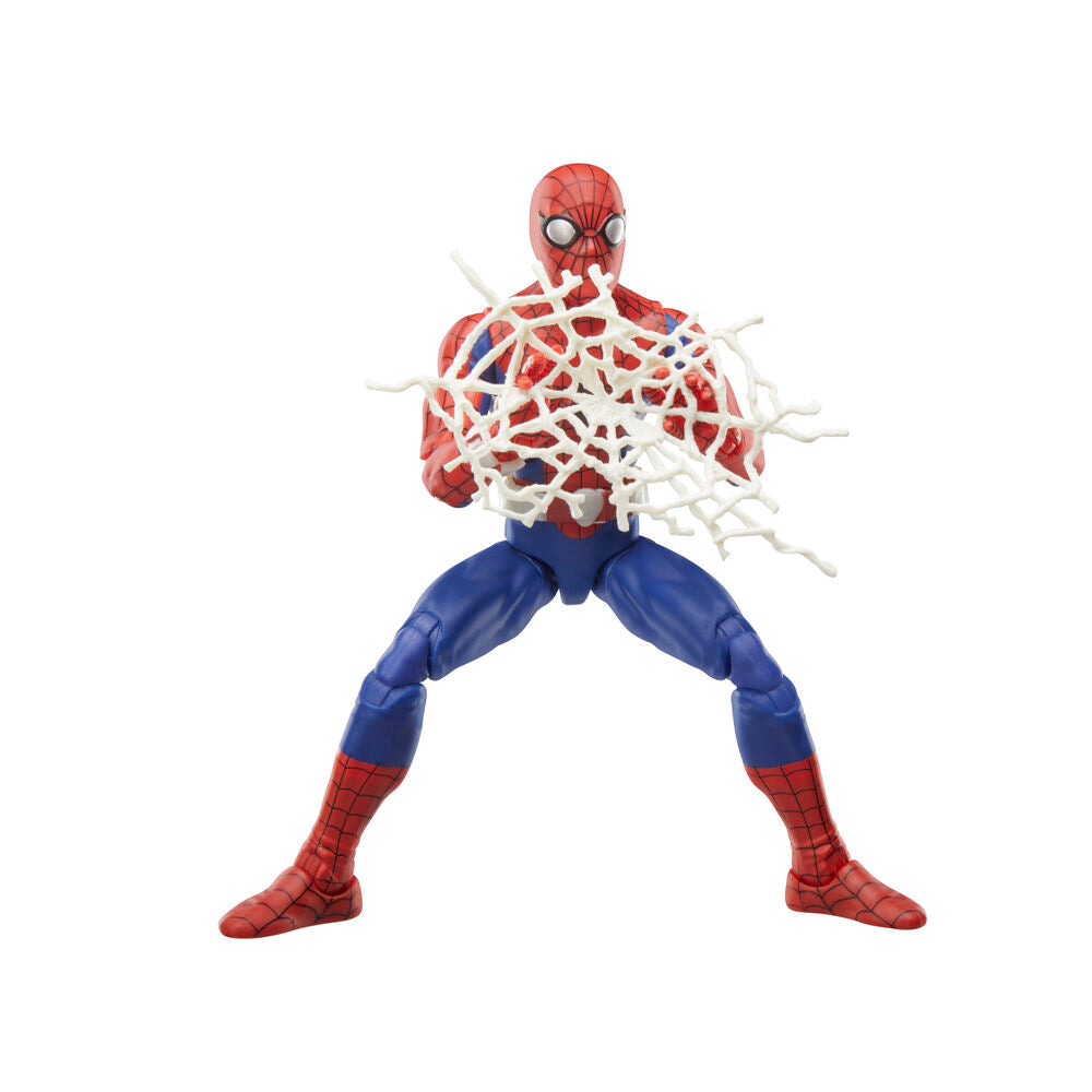 Figura articulada de Spider-Man Marvel Legends con manos alternativas y telarañas - 4