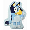 Cojín 3D de Bluey con diseño azul y forma contorneada