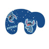 Cojín de viaje azul de Stitch Disney con estrellas