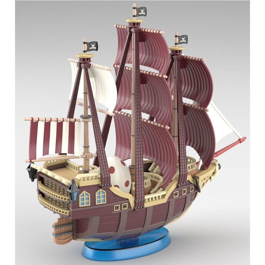 Model kit del barco Oro Jackson de One Piece con velas y banderas piratas - 2