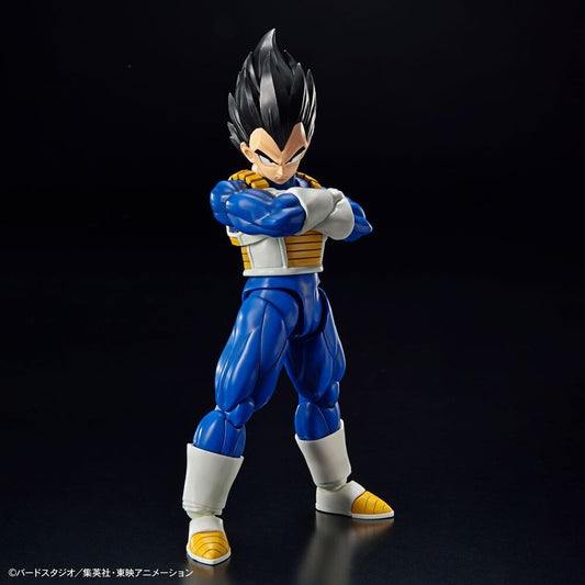 Figura articulada de Vegeta con uniforme azul y protecciones blancas - 5