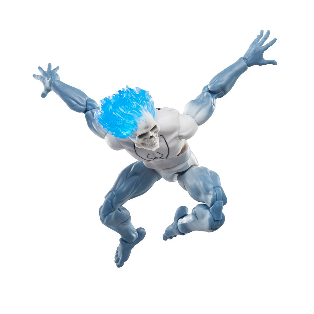 Figura articulada Spirit Spider de Spider-Man con calavera y llama azul - 6