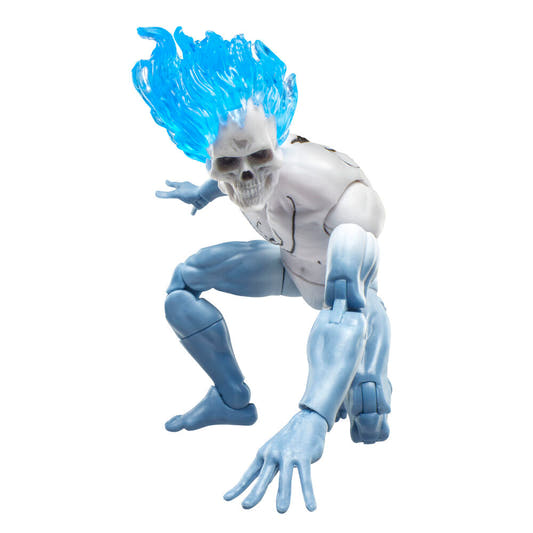 Figura articulada Spirit Spider de Spider-Man con calavera y llama azul - 9
