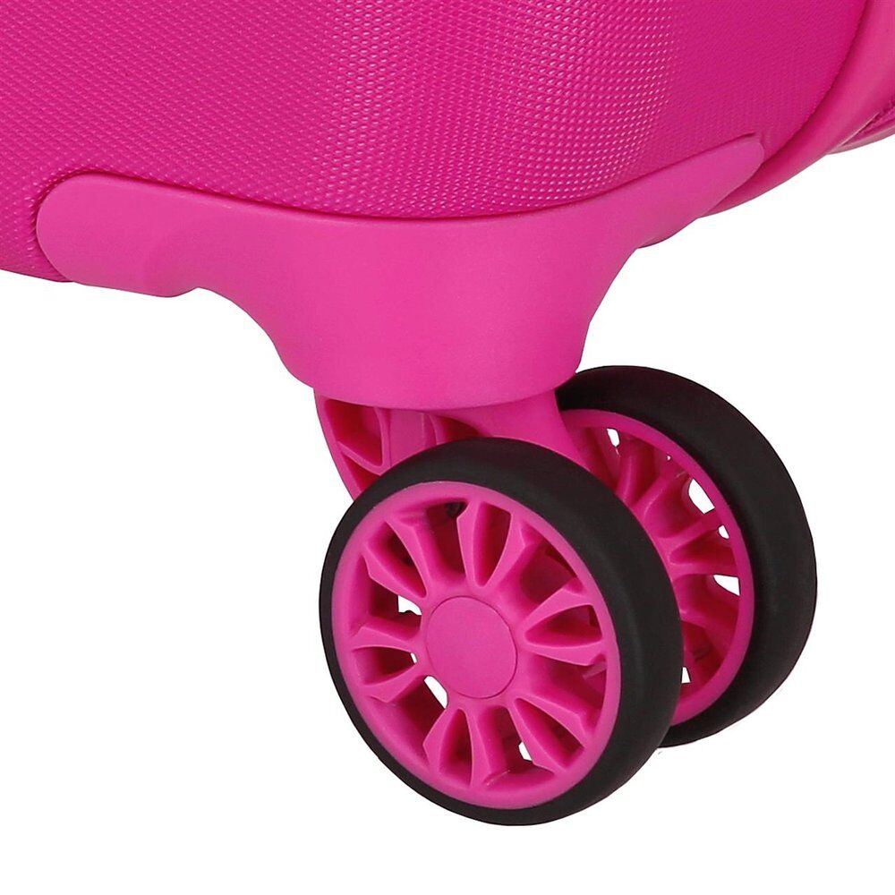 Maleta de cabina fucsia Minnie Disney Love de 55 cm - 7