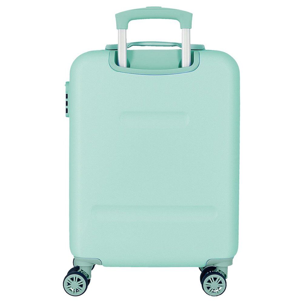 Maleta de cabina verde agua de Princesas Disney con cuatro ruedas - 5