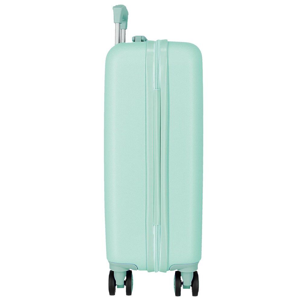 Maleta de cabina verde agua de Princesas Disney con cuatro ruedas - 8