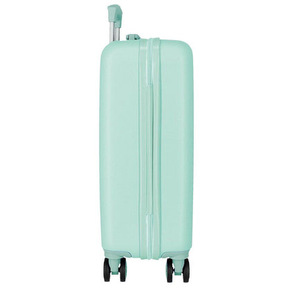 Maleta de cabina verde agua de Princesas Disney con cuatro ruedas - 8