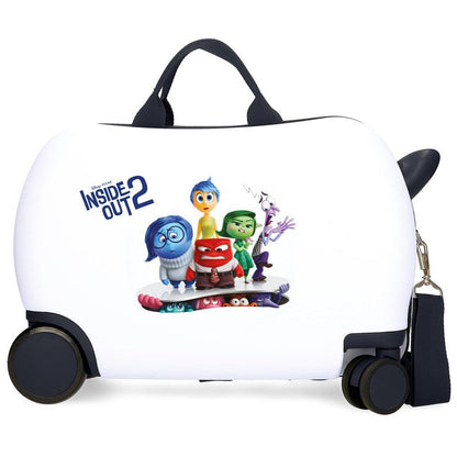 Maleta infantil blanca Inside Out 2 de Disney Pixar - 4