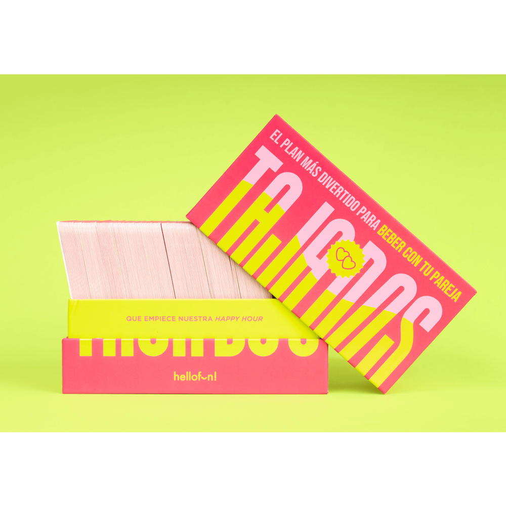 Caja del juego de cartas Tajados de HELLOFUN! para parejas - 3