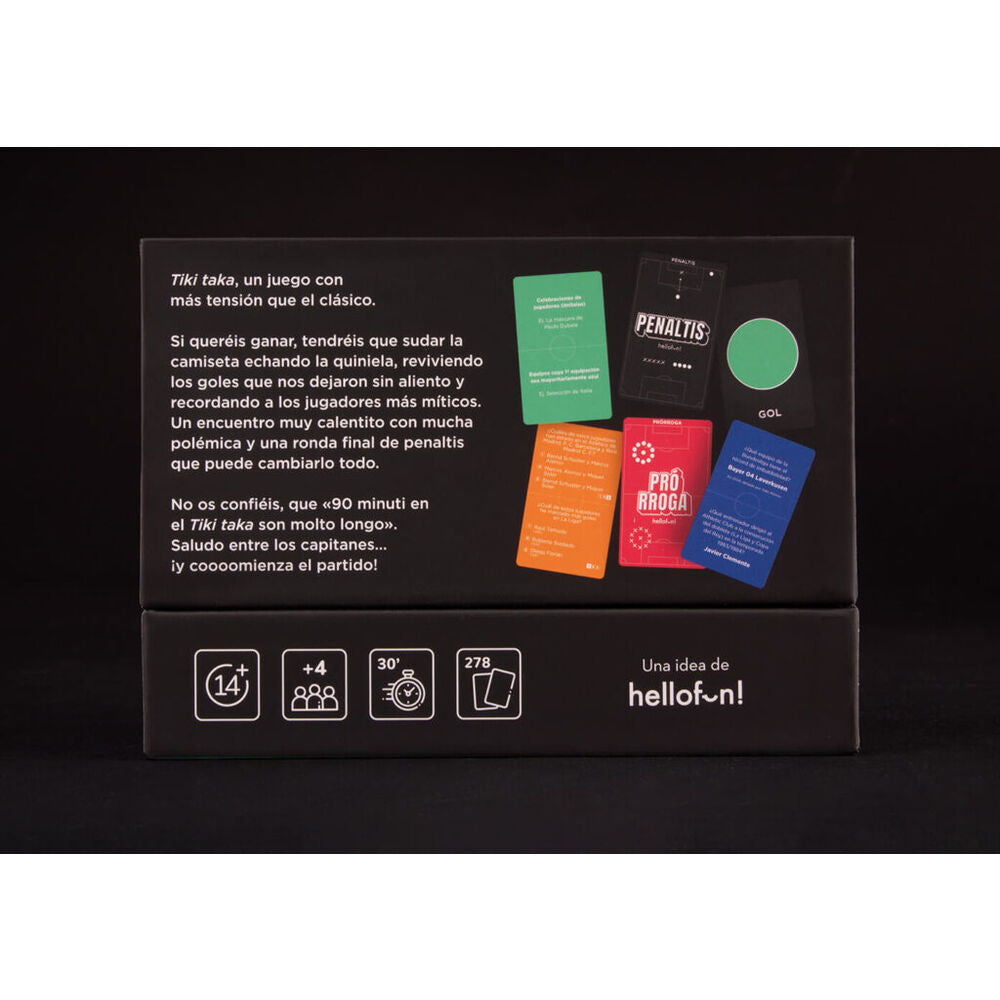 Caja del juego de cartas de fútbol Tiki Taka - 5