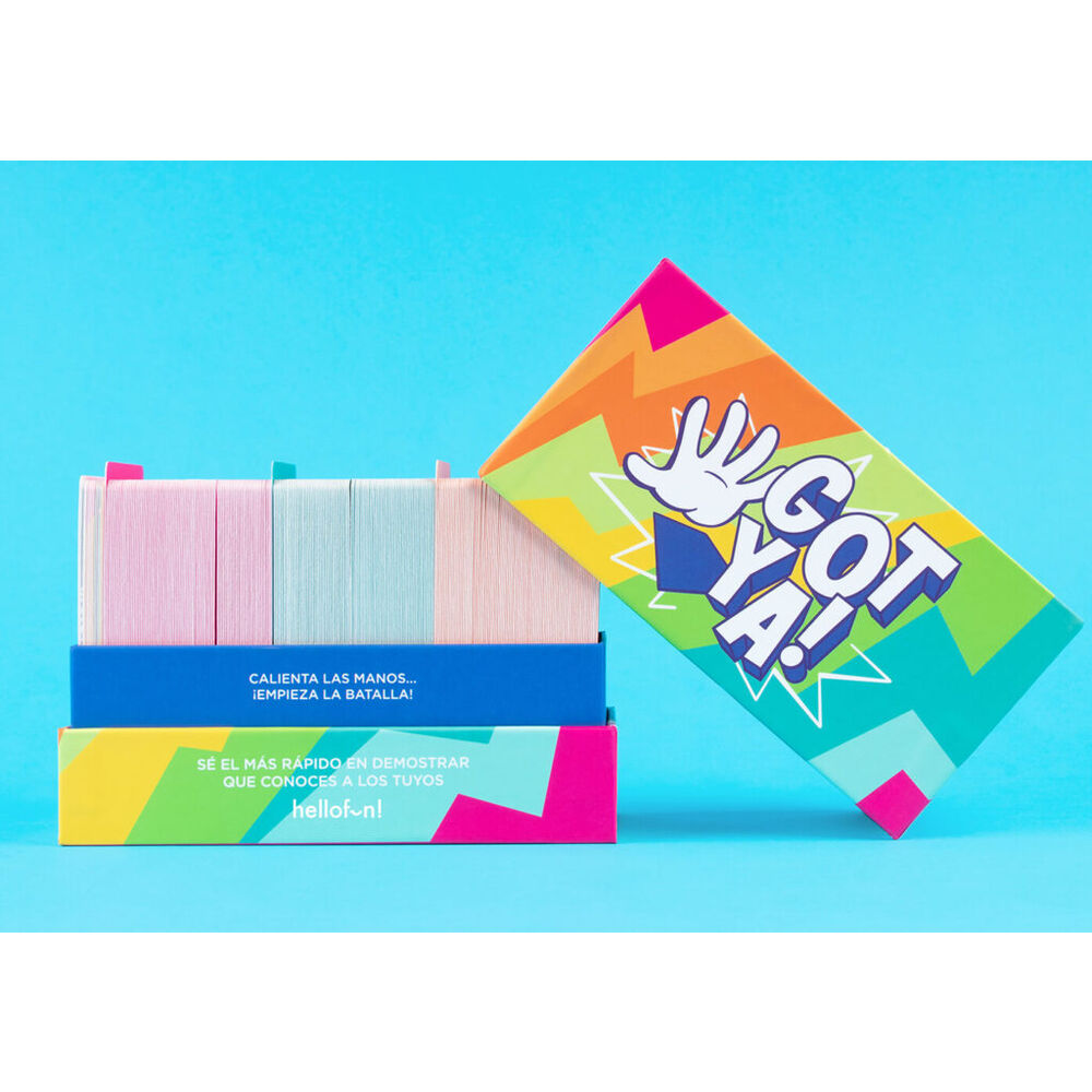 Caja del juego de cartas Got Ya! en español - 2
