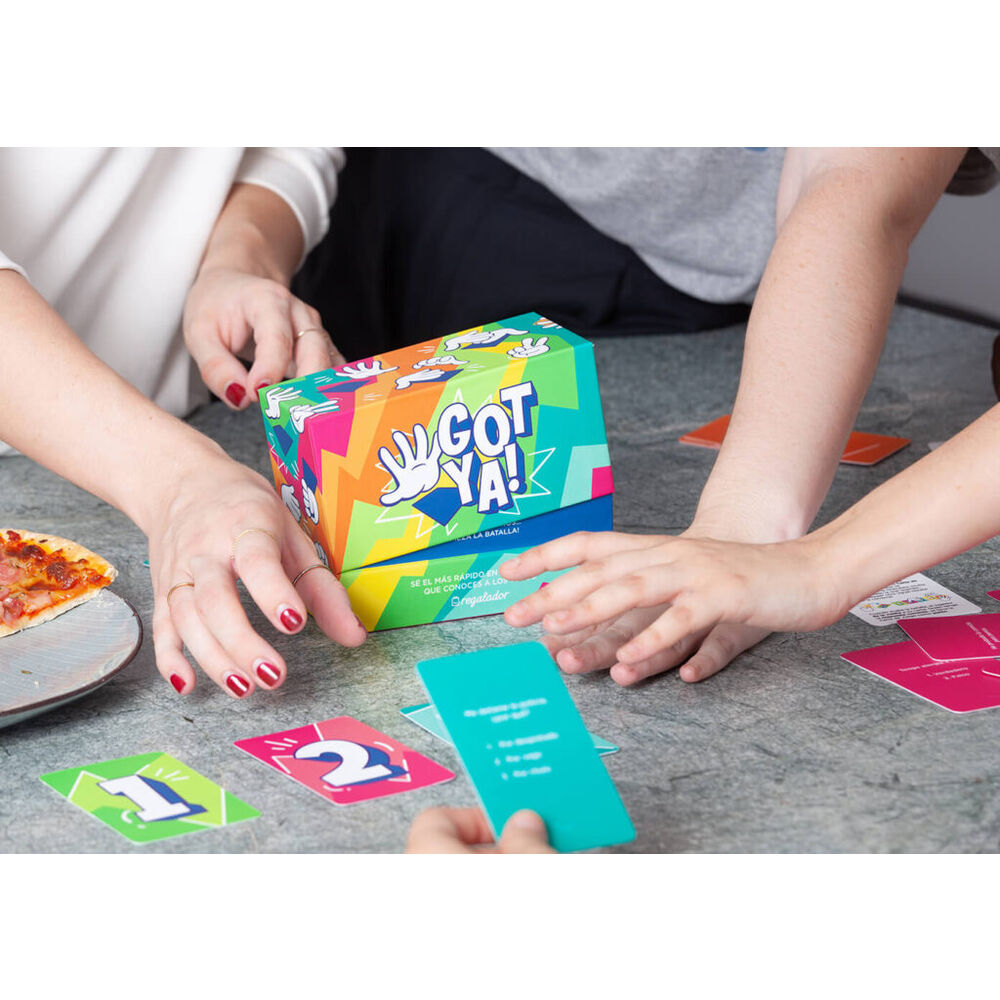 Caja del juego de cartas Got Ya! en español - 6